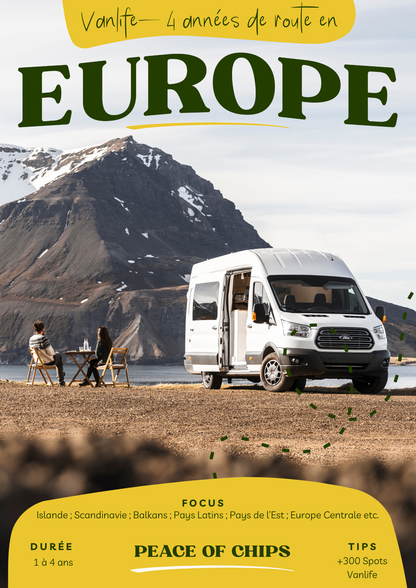 Vanlife – 4 années de route en Europe (+10 CHANCES)